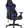 Игровое кресло компьютерное TopChairs Gallardo синее геймерское Игровое кресло компьютерное TopChairs Gallardo синее геймерское