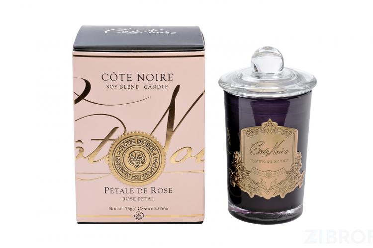 96CN7507  Свеча ароматическая Rose Petal в стакане в упаковке 75 гр.