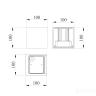 Настенный светильник (бра) Outdoor O572WL-L20B3K Настенный светильник (бра) Outdoor O572WL-L20B3K