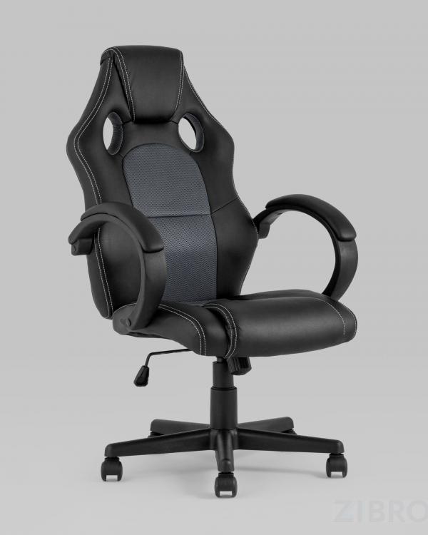 Игровое кресло компьютерное TopChairs Renegade, серое геймерское Игровое кресло компьютерное TopChairs Renegade, серое геймерское