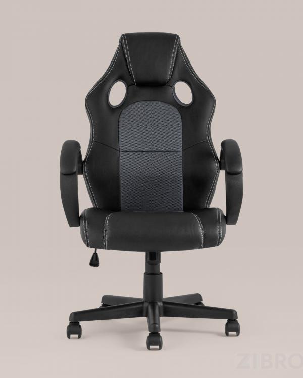 Игровое кресло компьютерное TopChairs Renegade, серое геймерское Игровое кресло компьютерное TopChairs Renegade, серое геймерское