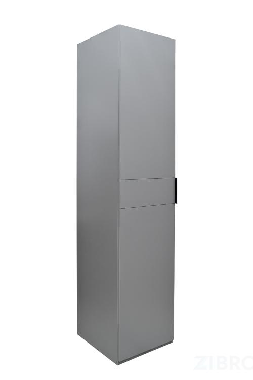GD-10022-6 Шкаф Alto пенал c вешалкой,цвет серый Кобальт, фасад глухой 50*57*228.5см