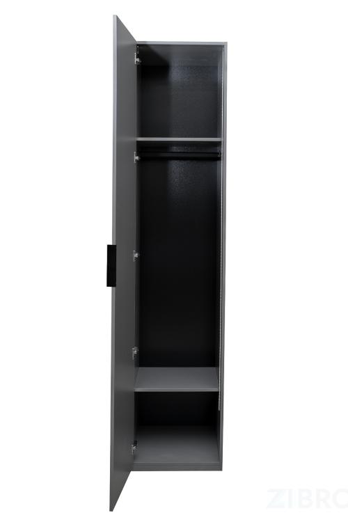 GD-10022-6 Шкаф Alto пенал c вешалкой,цвет серый Кобальт, фасад глухой 50*57*228.5см
