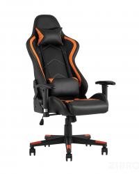 Игровое кресло компьютерное TopChairs Cayenne оранжевое геймерское