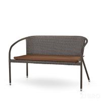 Плетеный диван S139B-W53 Brown/Beige