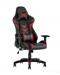 Игровое кресло компьютерное TopChairs Corvette красное геймерское