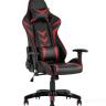 Игровое кресло компьютерное TopChairs Corvette красное геймерское Игровое кресло компьютерное TopChairs Corvette красное геймерское
