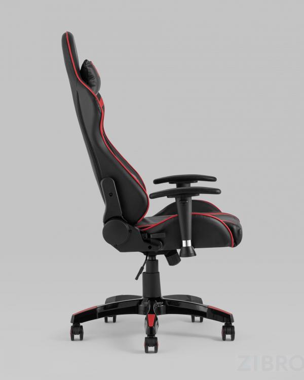Игровое кресло компьютерное TopChairs Corvette красное геймерское Игровое кресло компьютерное TopChairs Corvette красное геймерское