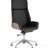 Кресло компьютерное руководителя TopChairs Crown, черное УЦЕНКА