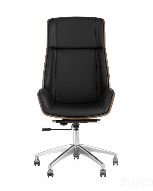 Кресло компьютерное руководителя TopChairs Crown, черное УЦЕНКА