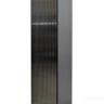 GD-10014/1-6 Шкаф Alto пенал c полками,цвет серый Кобальт, дверце стекло(рифленое) 50*57*228.5см