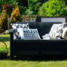 Комплект мебели Corfu Russia Love Seat (2х мест.диван), графит