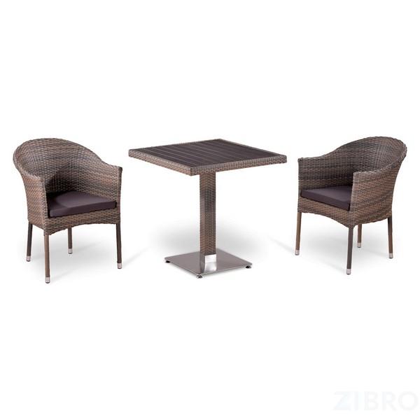 Комплект мебели из иск. ротанга T502DG/Y350G-W1289 Pale (2+1)