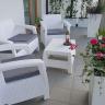 Комплект мебели Corfu Russia Love Seat (2х мест.диван), белый