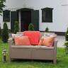 Комплект мебели Corfu Love Seat (2х мест.диван), капучино