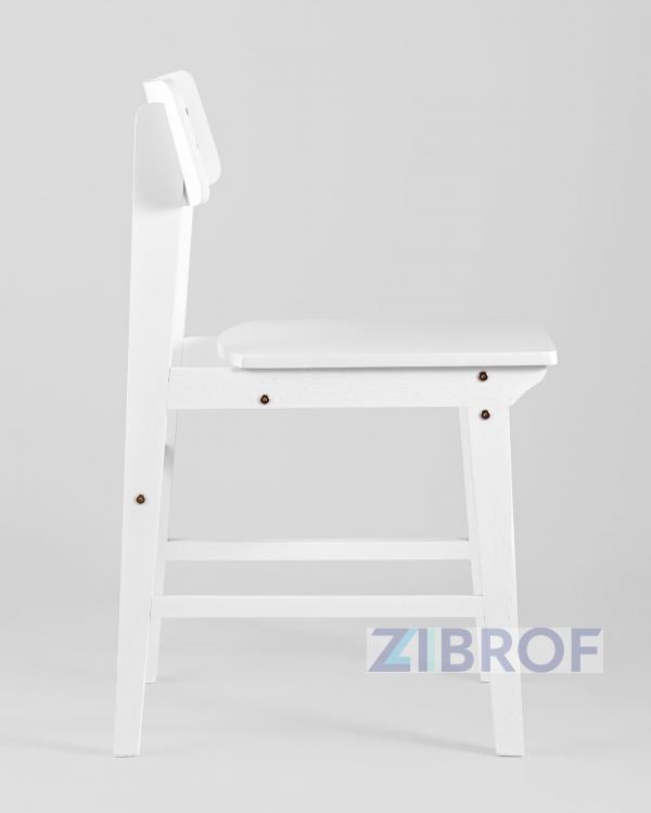 Обеденная группа стол Rondo раскладной 100-135*100 см белый, стулья Oden Wood белые Обеденная группа стол Rondo раскладной 100-135*100 см белый, стулья Oden Wood белые