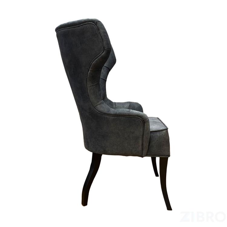 Кресло БЕРАРДО КЛАССИКА размер: 69 х 80 см, текстиль цвет серый