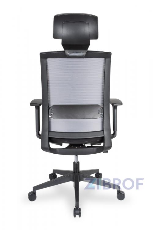 Офисное кресло для персонала College CLG-429 MBN-A Grey