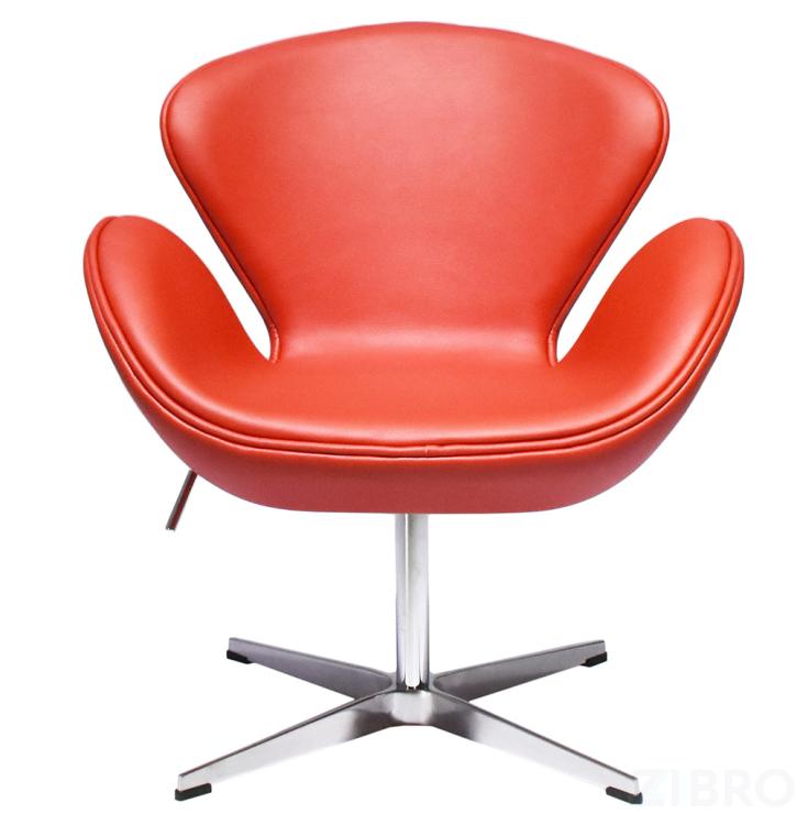 Кресло SWAN STYLE CHAIR красный