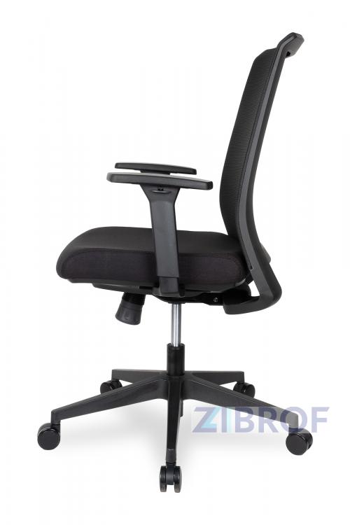 Офисное кресло для персонала College CLG-429 MBN-B Black 