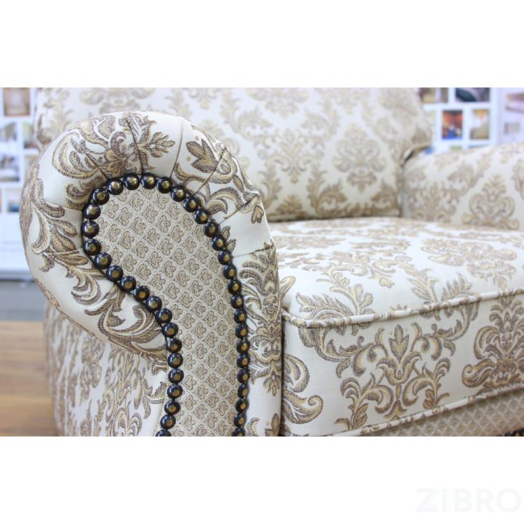 Кресло  ГРИЛЬЯНО размер: 115 х 106 см, текстиль CAPRICE цвет бежевый