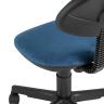 Компьютерное кресло детское УМКА геометрия синий обивка ткань крестовина пластик механизм регулировки высоты
